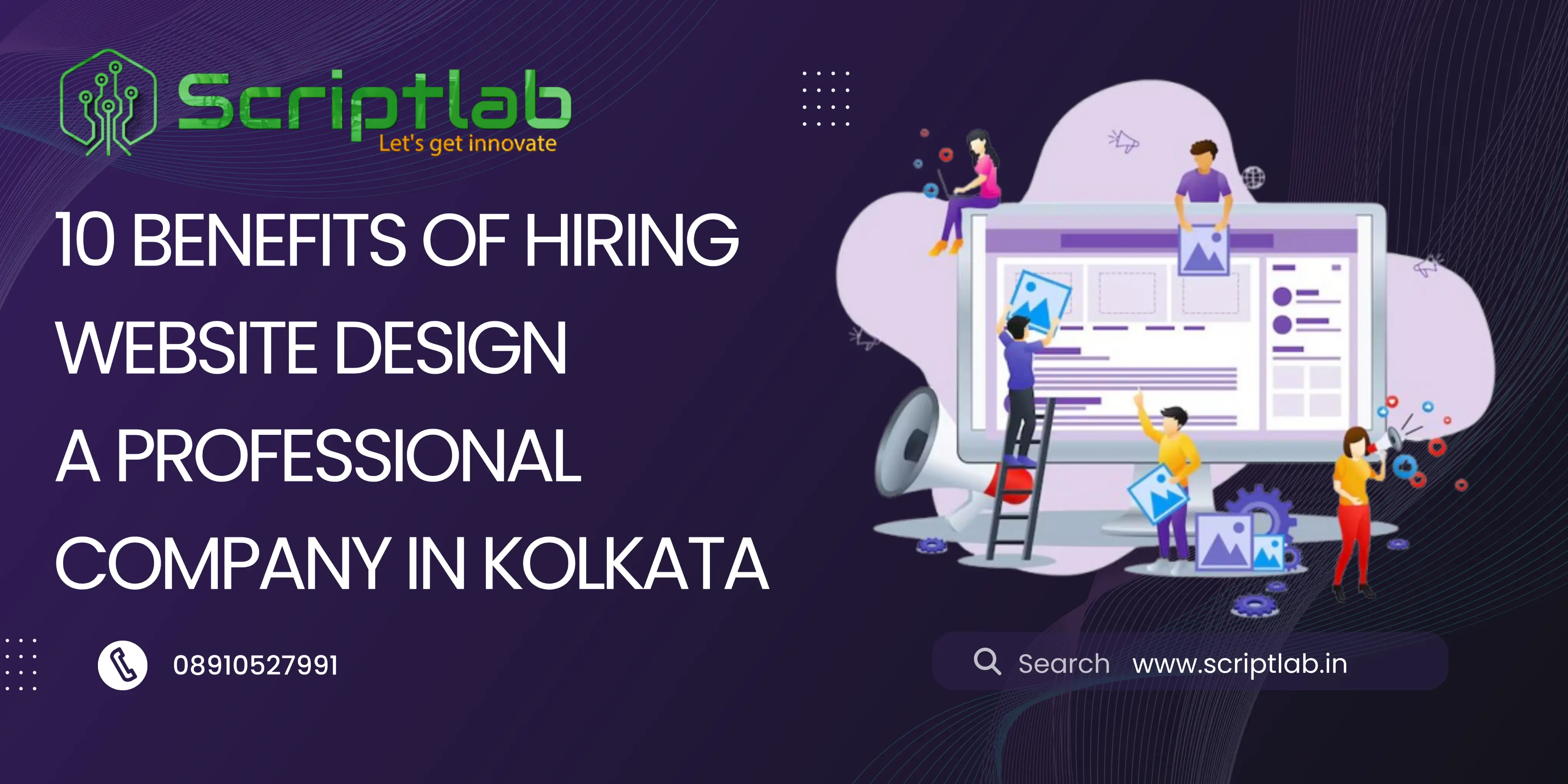 10 Benefits of Hiring a Professional Website Design Company in Kolkata